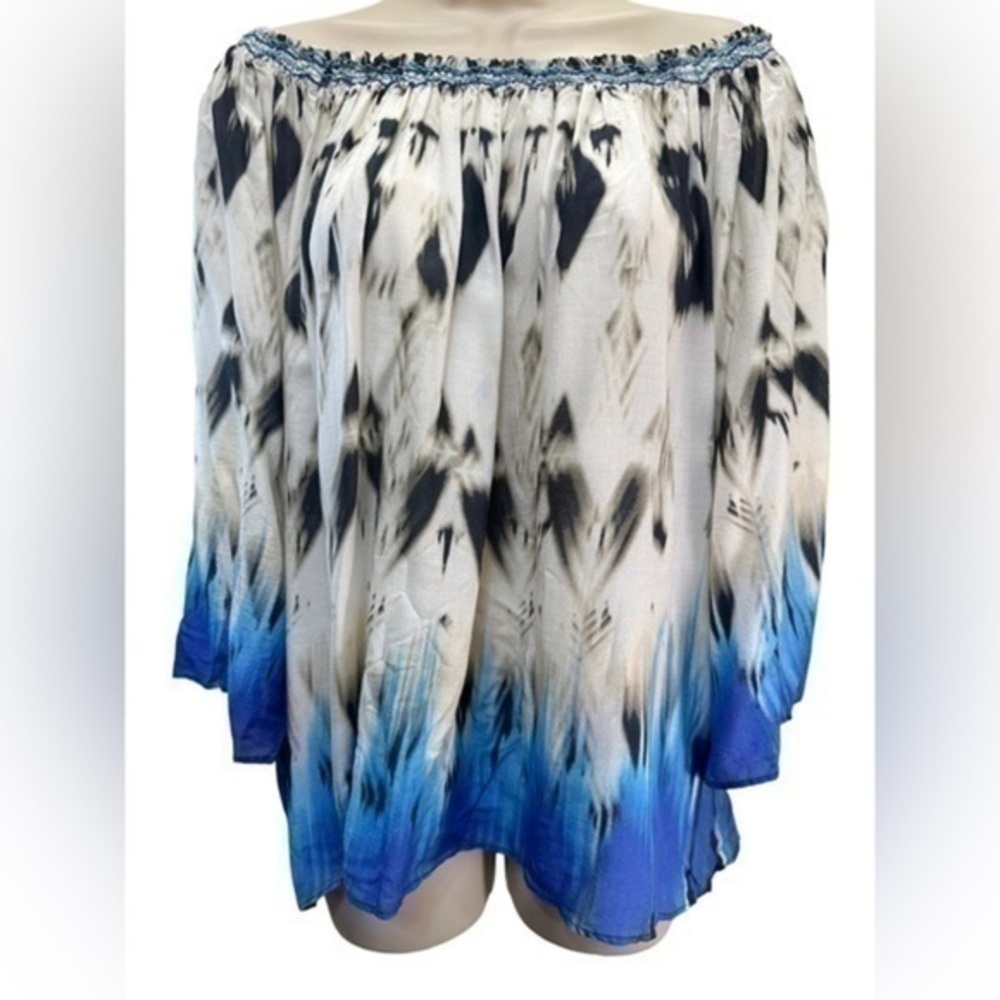 Anthropologie Love Sam of the shoulder blouse